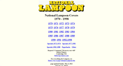 Desktop Screenshot of lampoon.rwinters.com